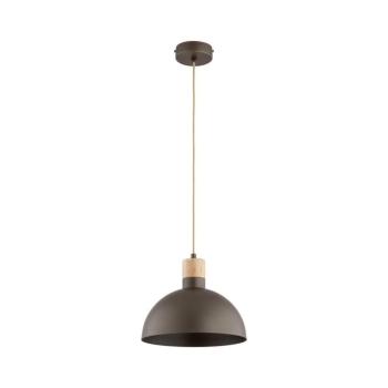 NEOMI zsinóros csillár 1xE27/15W/230V barna 61631 kép