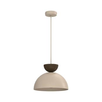 NEVIS kábeles függeszték 1xE27/15W/230V, Ø 29 cm, bézs 9706A kép