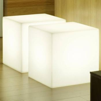 Newgarden Cuby deco világítás, kocka, magasság 32 cm kép