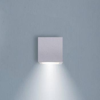 Newgarden LED-es újratölthető fali lámpa Box 8, fehér, 7.5x7.5cm kép