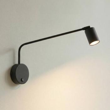 Nex fali világítás, fekete, fém, magasság 27 cm, GU10 kép