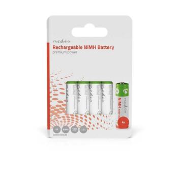Ni-MH AA akkumulátor | 1.2 V DC | 1300 mAh | 4 – Buborékfólia kép