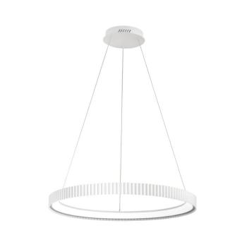Niike LED függő lámpa, fehér, Ø 70 cm, fém, CCT