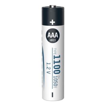 Nikkelmoxid hidrid AAA újratölthető elem 1,2V 1100mAh