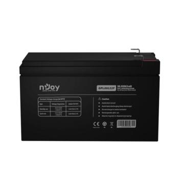Njoy 12V/9Ah szünetmentes AGM akkumulátor 1db/csomag kép