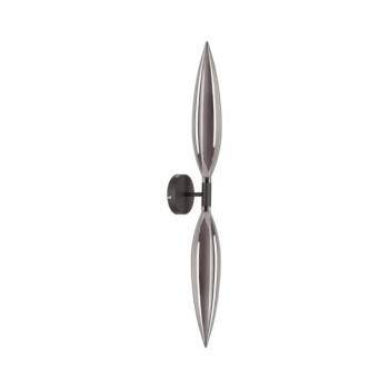 NORDIC fali lámpa 2xG9/5W/230V fekete/füstszürke 22-55217 kép
