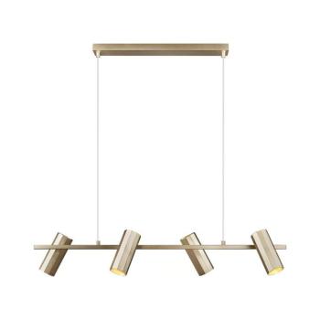 Nordlux - Kábeles csillár ALANIS 4xGU10/15W/230V sárgaréz 2213423035 kép