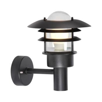 Nordlux - Kültéri fali lámpa LONSTRUP 1xE27/60W/230V IP44 fekete 71431003 kép