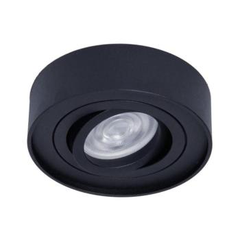 NUSA mennyezeti spotlámpa 1xGU5,3/MR16/50W/12V fekete, kerek ML0022 kép