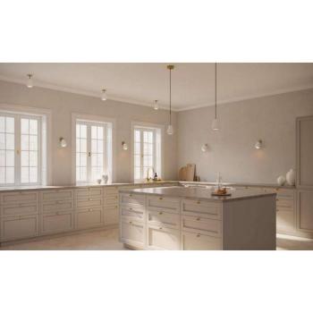 Nuura Anoli Spot Recessed süllyesztett spotlámpa, Ø 10 cm, fehér/arany
