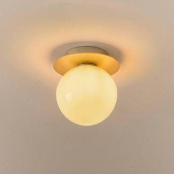 Nuura Liila 1 Medium fali világítás, arany/mézsárga, IP44, G9