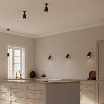 Nuura süllyesztett spotlámpa Anoli Spot Recessed, Ø 10 cm, fekete kép