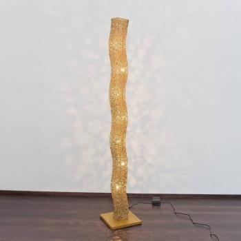 ODISSEA álló világítás, arany színű, magasság 171 cm, fém, 7 x G4 kép