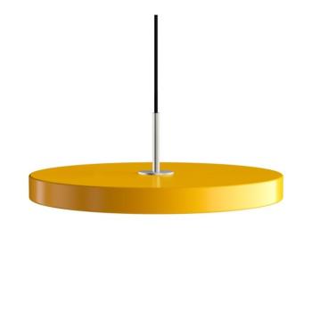Okkersárga LED függőlámpa fém búrával ø 43 cm Asteria Medium – UMAGE kép
