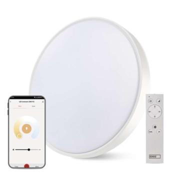 Okos LED mennyezeti lámpatest GoSmart, kör alakú, 45W, CCT, dimmelhető, WiFi kép