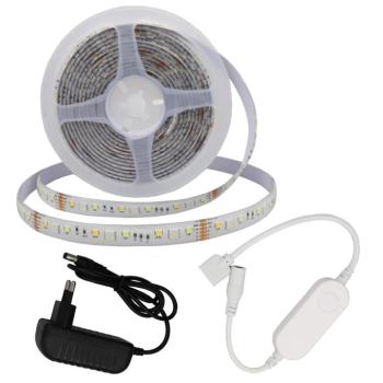 Okos LED szalag szett RGB + CCT adapter + wifi vezérlő 90 LED alexa és google asszisztens, 6W, dimmelhető, 360 lm, Optonica, 4326 kép