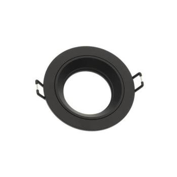 OLA D11 süllyeszthető kör alakú GU10 spot lámpatest Φ90x28mm fekete 2012560 VITO kép