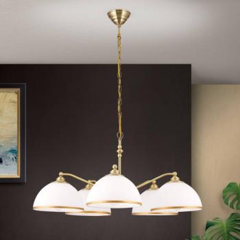 Old Lamp függőlámpa felfüggesztő lánccal, 5 égő kép