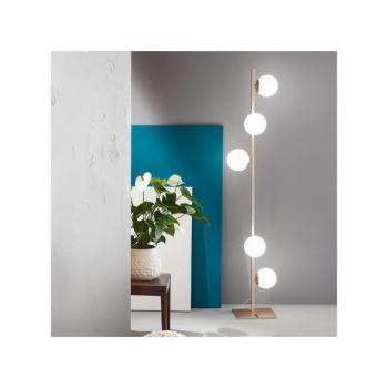 Ondaluce - állólámpa MONILE 5xE14/10W/230V 170 cm arany/fehér PT.MONILE/ORO kép