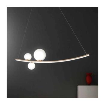 Ondaluce - LED dimmelhető kábeles csillár ALTALENA LED/48W/230V arany/fehér SO.ALTALENA/ORO kép