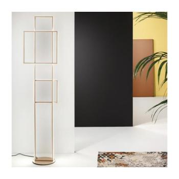 Ondaluce - LED fényerőszabályozható állólámpa DOWEL LED/77W/230V 166 cm arany PT.DOWEL/ORO kép