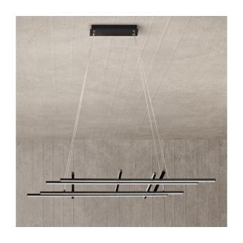Ondaluce - LED fényerőszabályozható kábeles csillár MOVIDA LED/114W/230V fekete SO.MOVIDA/NERO kép