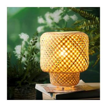 ONLI - Asztali lámpa BAMBOO 1xE27/22W/230V bambusz 5070/L