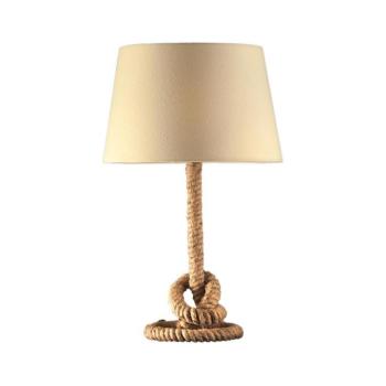 ONLI - Asztali lámpa CORDA 1xE27/22W/230V 50 cm bézs 4839/L kép