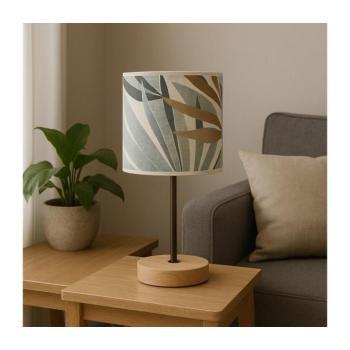 ONLI - Asztali lámpa FLORA 1xE27/22W/230V 28 cm zöld/arany 5060/L kép