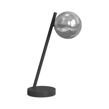 ONLI - Asztali lámpa PALOMA 1xG9/10W/230V 38,5 cm fekete/füstös 5084/LN kép