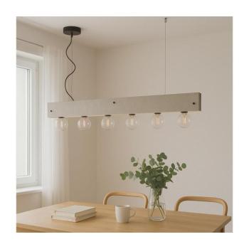 ONLI - Csillár zsinóron ARGO 6xE27/22W/230V szürke 5064/SC kép