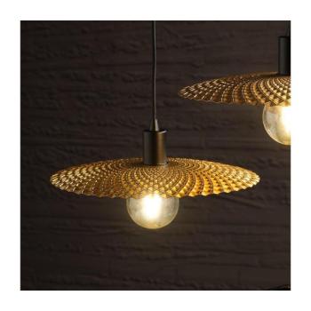 ONLI - Csillár zsinóron GOLDEN 1xE27/22W/230V arany/fekete 5027/SM kép