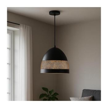 ONLI - Csillár zsinóron POLLY 1xE27/22W/230V fekete 4971/S kép