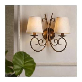 ONLI - Fali lámpa POMPEI 2xE14/6W/230V bronz 4885/AP2BP