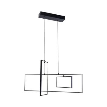 ONLI - LED Csillár zsinóron SQUID LED/60W/230V 4000K fekete 5047/SN kép