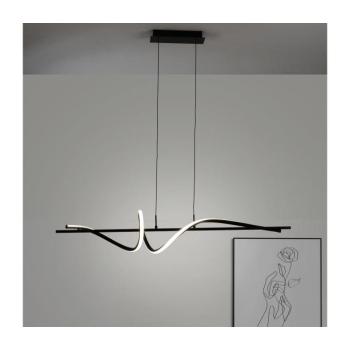 ONLI - LED Csillár zsinóron TWIST LED/30W/230V 4000K fekete 5061/SN kép