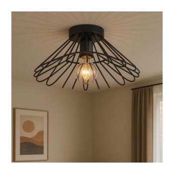 ONLI - Mennyezeti lámpa DUCCIO 1xE27/22W/230V átm. 60 cm fekete 5069/PLG kép