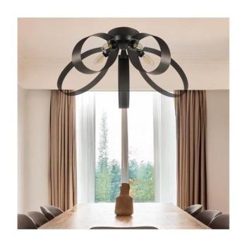 ONLI - Mennyezeti lámpa SERENA 5xE14/6W/230V fekete 4735/PL5G kép