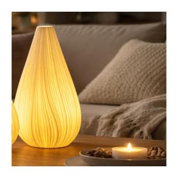 ONLI - NUVIA asztali lámpa 1xE14/6W/230V 32 cm fehér 099/LG kép
