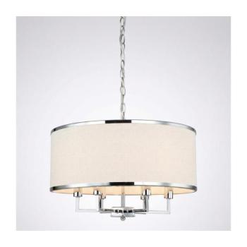 Open Design OR80209 - Láncos csillár CASA 3xE14/12W/230V krémszínű/fényes króm OR80209 kép