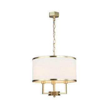 Open Design OR80223 - CASA láncos csillár 3xE14/12W/230V krémszínű/sárgaréz OR80223