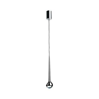 Open Design OR80261 - CAPPI kábeles LED függeszték LED/5W/230V, fekete króm OR80261