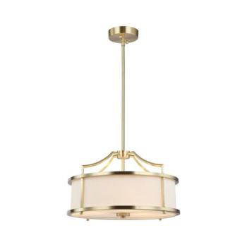 Open Design OR80889 - STANZA rudas csillár 3xE27/15W/230V átm. 42 cm sárgaréz/fehér OR80889 kép