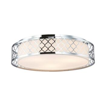 Open Design OR81008 - Mennyezeti lámpa CAVALLI 3xE27/15W/230V, átmérő 52 cm, polírozott króm OR81008 kép