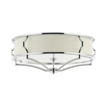Open Design OR84429 - Mennyezeti lámpa STESSO 6xE27/12W/230V, Ø 85 cm, króm/fehér OR84429 kép