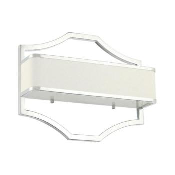 Open Design OR84504 - Fali lámpa GERDO 2xE14/12W/230V fényes króm/fehér OR84504 kép