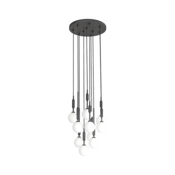 Open Design OR85372 - ERO kábelen függő csillár 10xG9/8W/230V, fekete OR85372 kép