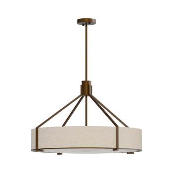Open Design OR85679 - DORETTO csillár rúddal, 6xE27/15W/230V, átm. 70 cm, barna/bézs OR85679 kép