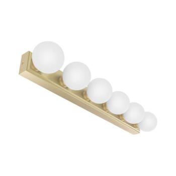 Open Design OR85686 - MERINO fali lámpa 6xG9/8W/230V 61 cm IP44 sárgaréz OR85686 kép