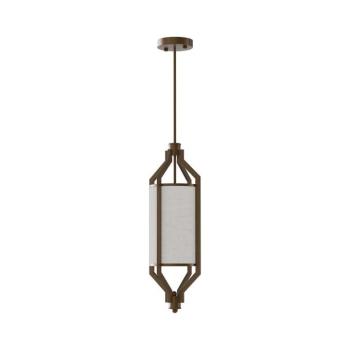 Open Design OR85877 - Rúdon függesztett csillár ZUNDO 1xE27/15W/230V barna/bézs OR85877 kép